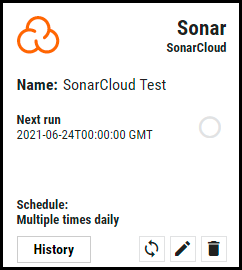 SonarCloud Connector - Connector Card